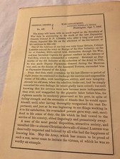 767 FORT LARNED NAMESAKE GENERAL BF LARNED CIVIL WAR MOURNING ORDER 127 picture