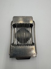 Vtg Metal Egg Slicer Wire Cutter Kitchen Tool (5”) Mid Century Kitchenware picture