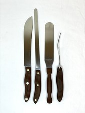 CUTCO 4 Piece knife set  22, 24, 26, 28  Vintage Brown picture
