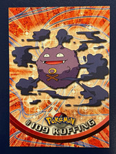 2000 Topps Pokémon TV Animation Edition #109 Koffing Blue Label ~NM~ picture