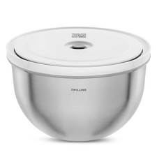 37$ Zwilling Fresh and Save Large Stainless Steel Vacuum Bowl 1030859 silver  picture