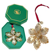 5729037 NIB 100% Authentic SWAROVSKI Crystal 2026  Annual Edition Gold Ornament picture