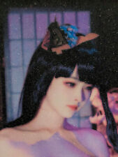 COSPLAY 9 piece PUZZLE Glitter foil Cards - Genshin Impact - Raiden Shogun picture