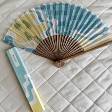 Japanese Folding Fan Sensu Brand New in Box Traditional [Summer scenery] picture