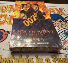 1995 Graffiti James Bond Golden Eye Limited Box Factory Sealed 36 Packs picture