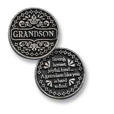 Cathedral Art (Abbey & CA Gift Grandson Pocket Token, 1-Inch picture