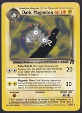 Pokemon Dark Magneton 28/82 Non-Holo arare Team Rocket picture