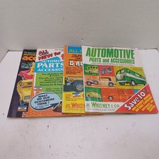 Vtg J.C. Whitney Automotive Parts Catalog Lot of 4 1980s Cars Trucks Vans picture