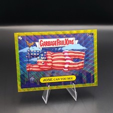 2022 Topps Garbage Pail Kids Yellow Wave Refractor /275 Jose Can You See #241B picture