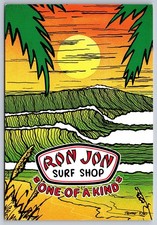 Postcard Ron Jon Surf Shop One Of A Kind Cocoa Beach Long Beach Island NJ picture