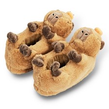 Ooohyeah Women’s Funny Fuzzy Capybara Slippers, Cozy Non-Slip, Size 7-8 picture
