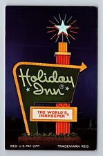 Scranton PA-Pennsylvania, Holiday Inn Advertising, Antique, Vintage Postcard picture