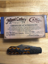CASE XX CUSTOM Barlow. Hand filed and jigged by Minni Cutlery. picture