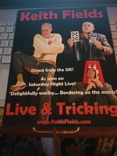 Keith Fields Promotional Flyer 8 1/2 x 11