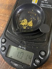 1 grams of  Natural gold  from South & North Carolina picture