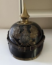 PARTS Anhalt 93rd Infantry Regiment Pickelhaube WWI - READ DESCRIPTION picture