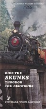 c1970 California Western Railroad Promotional Brochure picture