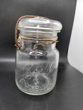 Vintage BALL Mason Jar  With Wire Bail picture