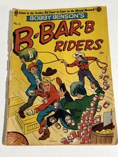 1950 Bobby Benson's B-Bar-B Riders #2 -  - ME - VG - comic book READ VTG picture