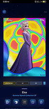 Topps Disney Frozen Elsa Summer Splash Collection 25 Legendary #35 Digital Card picture