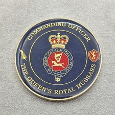 The Queens Royal Hussars Commanding Officer Challenge Coin picture