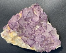 2 Pound Natural Guizhou QR Code Fluorite With Stand Amazing QualityUS Seller picture