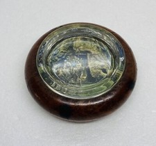 Vintage 1940s Redwood Wooden Coaster Fire Caves Goose Pen Carriage Pictures 21 picture