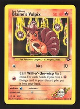 Blaine's Vulpix #066/132 Gym Challenge Common - LP picture
