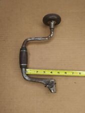 IV862 Stanley Rule Spofford Fray 8” Sweep Bit Brace Hand Drill No. 108  picture