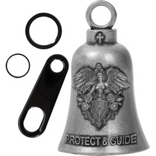 Guardian Bell Motorcycle for Bikers, Guardian Angel Gremlin Bells Gift picture