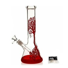💎10 inch Heavy Glass Bong Water Pipe Smoking Bong Beaker + 14mm Bowl hookah USA picture