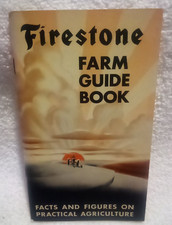 Vtg 1947 Firestone Farm Guide Book Barnhart's Firestone Dealer Store Piqua Ohio picture