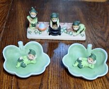 Vintage Porcelain Leprechaun Candle Holder MSR Imports St. Patricks Day  picture