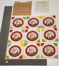 Vintage 1911 Grandpa's Wonder Soap Puzzle The Beaver Soap Co. Dayton, OH Games picture