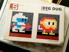 DIG DUG Dots .S Puzzle Pin Panel Toy (Missing Grid Panels) Tomytec NAMCO picture