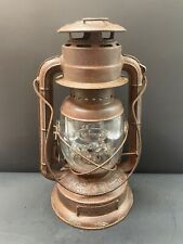 Old Feuerhand No.260 Hurricane Iron Kerosene Lamp Lantern With Globe, Germany picture