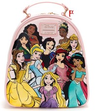 Loungefly Disney Princess Group Portrait Perfectly Pink Mini Backpack Exclusive picture