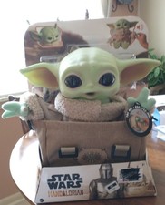 New Mattel Star Wars Madalorian The Child Plush toy with one Accessory picture