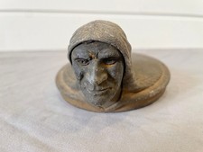 Original 1929 Pontiac Indian Head Radiator Cap Hood by Ternstedt USA - Broken picture