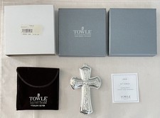 2008 Towle Sterling  CHRISTMAS CROSS Ornament 16TH Edition picture