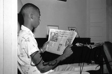 Terrence Roberts auto/sign 4x6 photo Little Rock Nine Civl Rights RARE COA LOOK picture