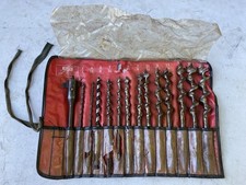 Vintage Irwin 14-Piece Auger Set 1/4” - 1” + Expansion Bit picture