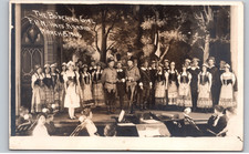 c1910 Stage Play Bohemian Girl School Fort Hays Ellis County Kansas KS RPPC picture