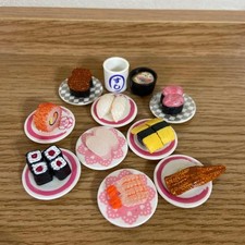 rare Re-Ment Miniature Sushi Set Food Real Sample interior Collectibles D592 picture