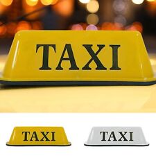 Yellow Taxi Sign Top LED Light with Magnetic & Waterproof Base  Cab Roof Light picture