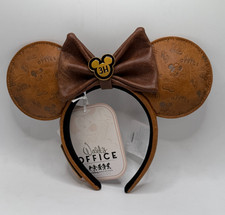 Walt Disney Company Store D23 2026 Walt's Office Brown Mickey Ears Headband picture