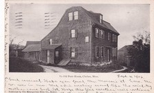 Chelsea Massachusetts MA 1906 Ye Old Pratt House UDB Wellfleet Postcard F19 picture
