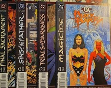 JLA Black Baptism #1-4 COMPLETE SERIES SET -  2001 DC Comics - Diaz / Smith picture
