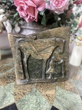 Ultra-Rare Carved Stone Plaque - Double Sided - Unknown Orgin - MUSEUM Quality picture