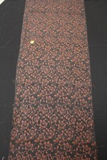 f-457 antique silk and urushi brocade kimono fabric - tachibana - 14